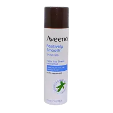 Aveeno Positively Smooth Shave Gel - 198g